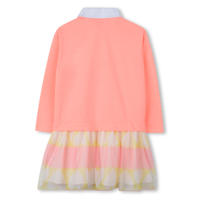Vestido bimaterial BILLIEBLUSH GIRL