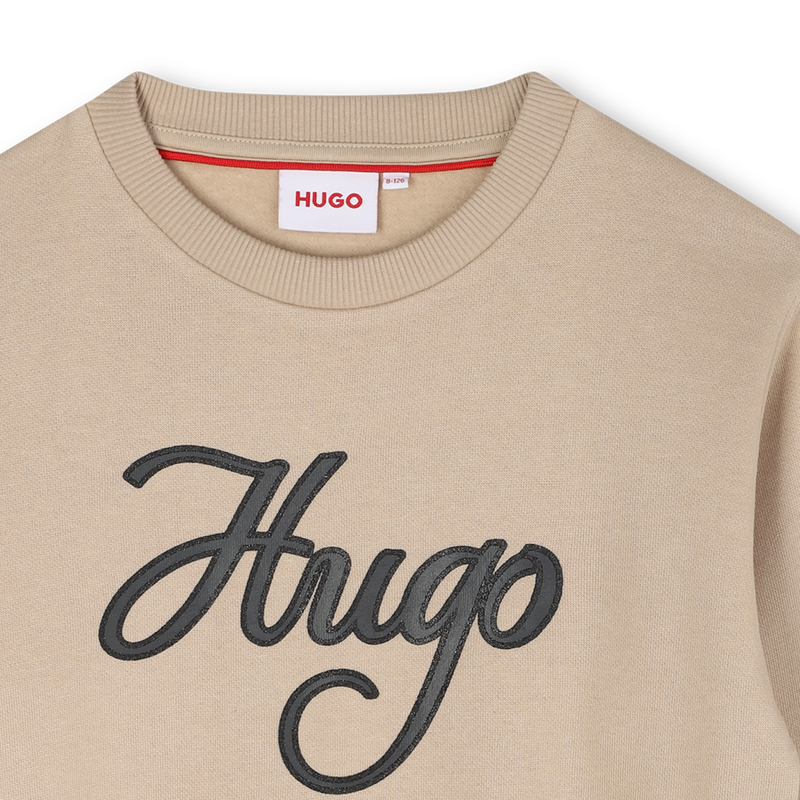 Moletom com gola redonda HUGO 
                    GIRL