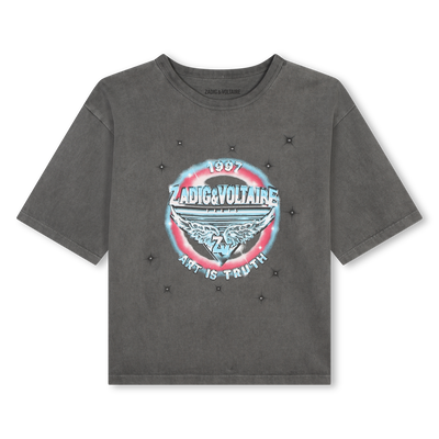 T-shirt de manga curta ZADIG & VOLTAIRE GIRL