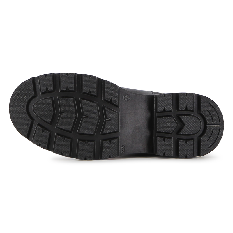 Botins de couro bovino HUGO 
                    GIRL