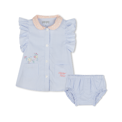 Conjunto de vestido e cal&ccedil;&otilde;es KENZO KIDS GIRL