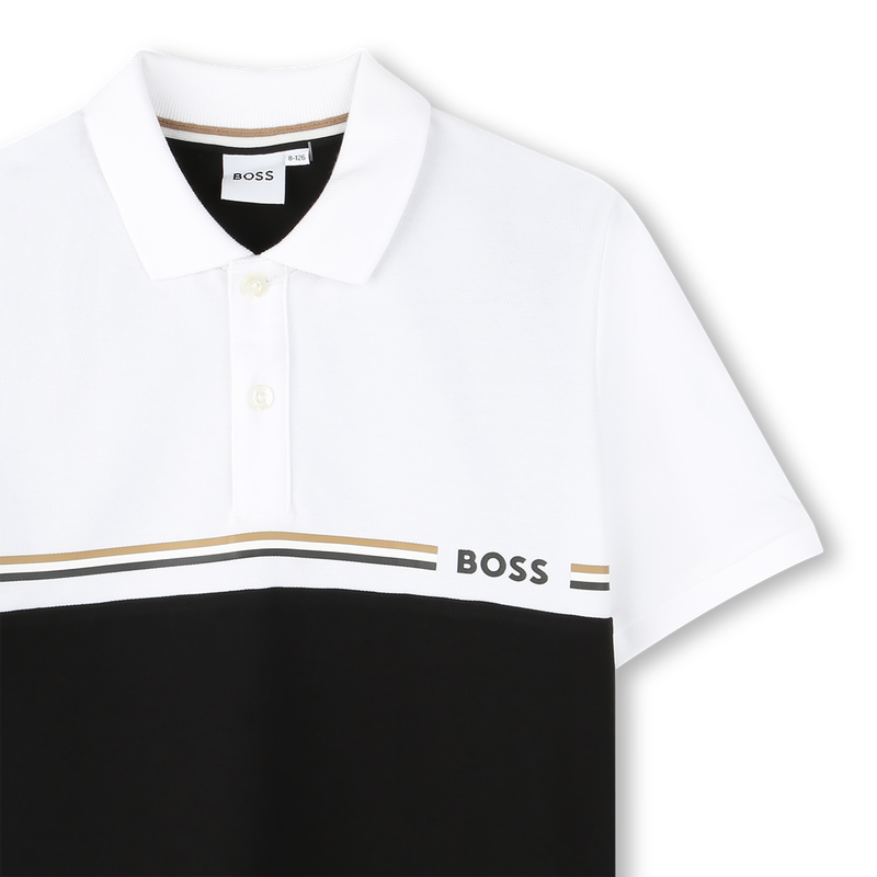 Camisa pólo de manga curta BOSS 
                    BOY
