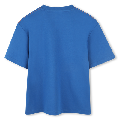 T-shirt bicolor com log&oacute;tipo TIMBERLAND BOY