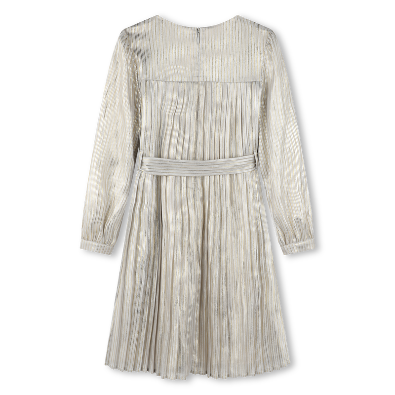 Vestido plissado às riscas BILLIEBLUSH 
                    GIRL