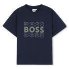 T-shirt de manga curta BOSS 
                    BOY