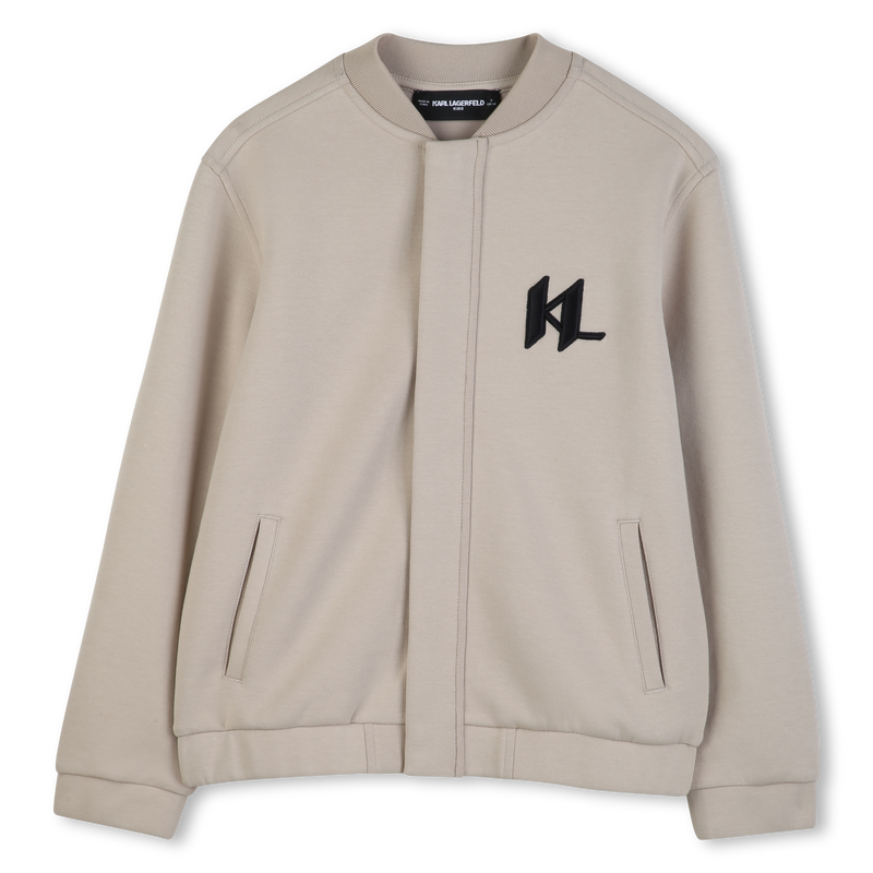CAPUZ ZIP-UP KARL LAGERFELD KIDS 
                        BOY