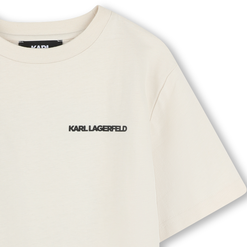 T-shirt de manga curta KARL LAGERFELD KIDS 
                        BOY