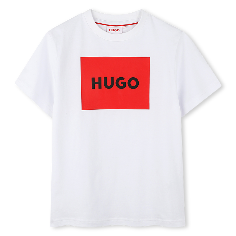T-shirt de manga curta HUGO 
                    BOY