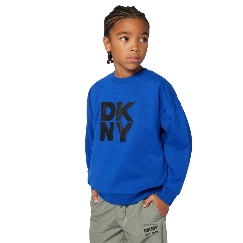 Moletom de lã DKNY 
                    BOY