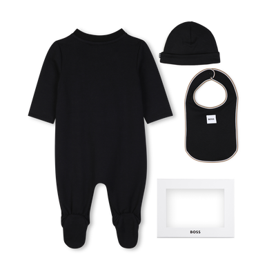 Conjunto de pijama, touca e babador BOSS MENINO