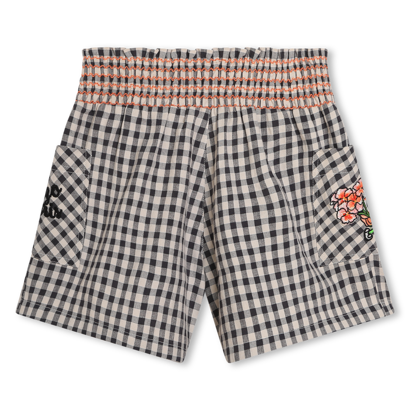 Calções com cintura elástica KENZO KIDS 
                    GIRL