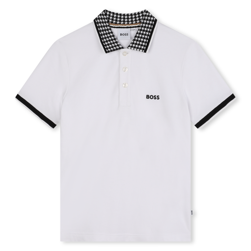 Polo de manga curta BOSS 
                        BOY