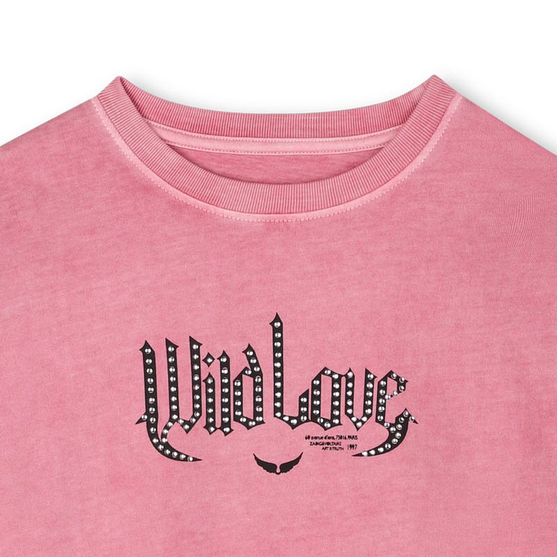 T-shirt de corte largo ZADIG & VOLTAIRE 
                    GIRL