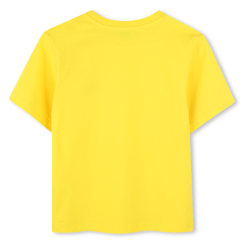 T-shirt com emblema e bordado KENZO KIDS 
                        GIRL