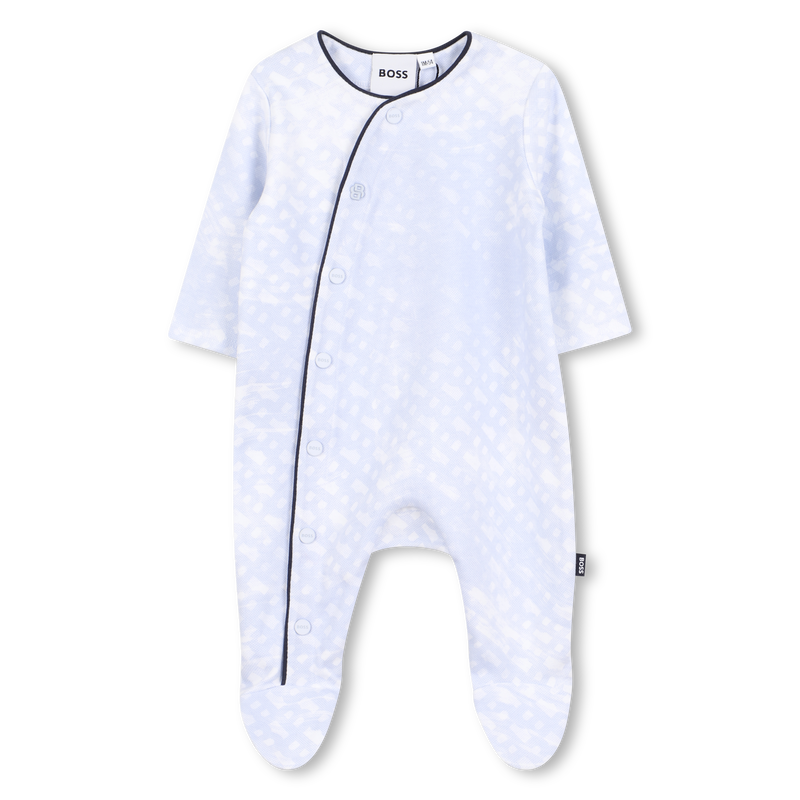 Conjunto de pijama, babador e chap&eacute;u BOSS 
                        BOY