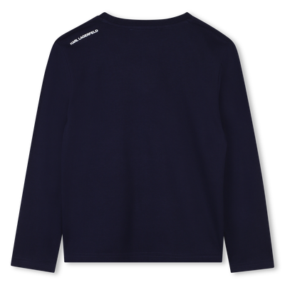Camiseta de manga comprida KARL LAGERFELD KIDS BOY