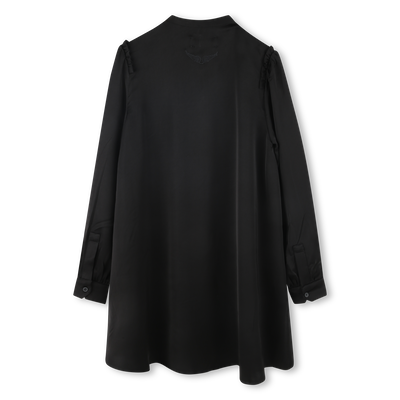 Vestido curto com folhos ZADIG & VOLTAIRE GIRL