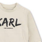 Conjunto de moletom e cal&ccedil;a KARL LAGERFELD KIDS 
                    MENINO