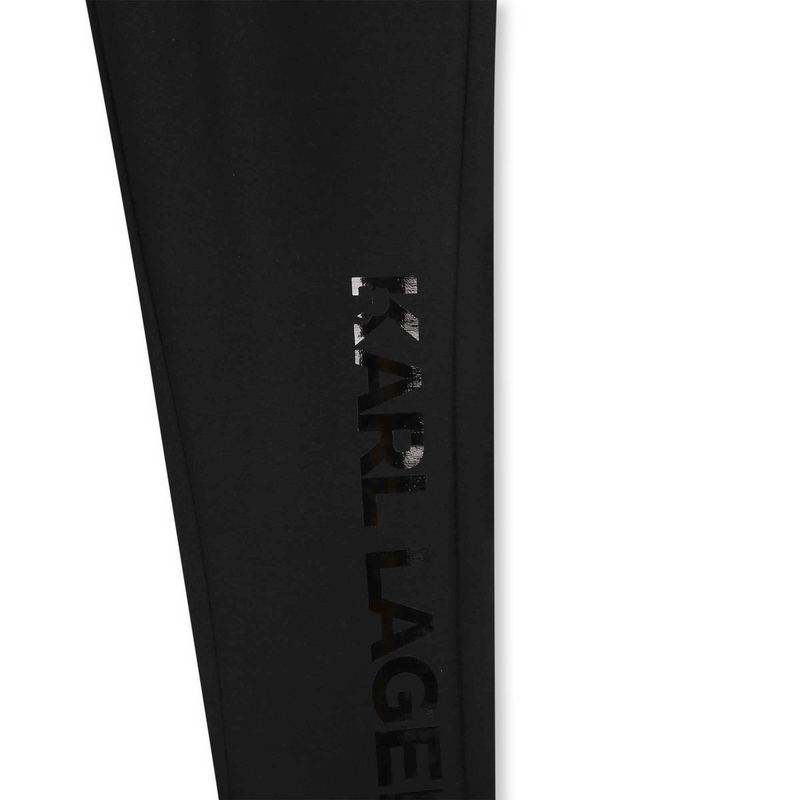 Leggings com estampado KARL LAGERFELD KIDS 
                    GIRL