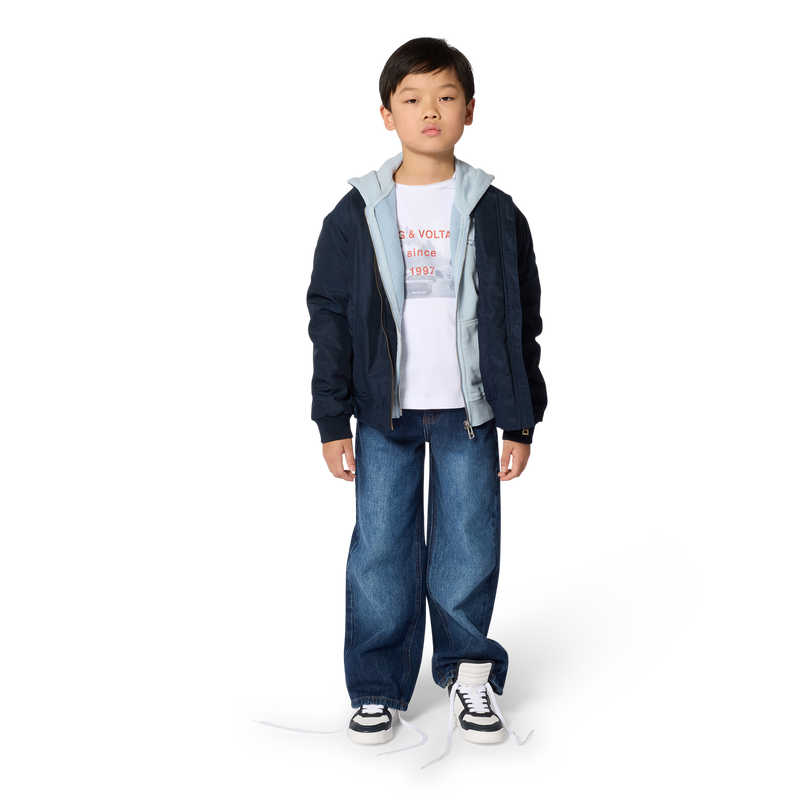 CALÇAS JEANS WIDE-LEG ZADIG & VOLTAIRE 
                        BOY