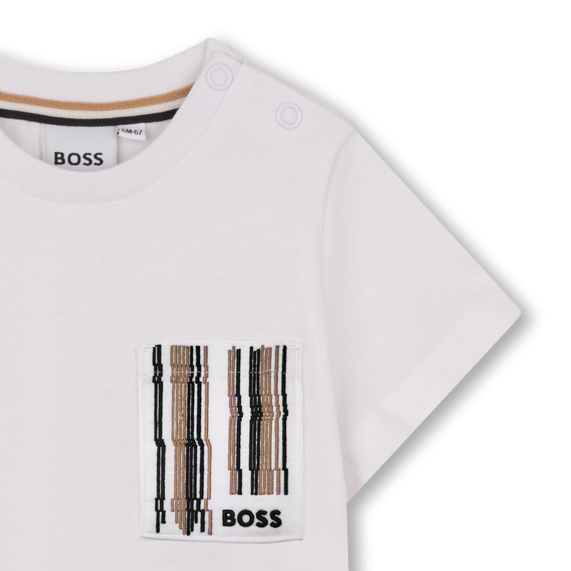 T-SHIRT DE MANGA CURTA BOSS 
                        BOY