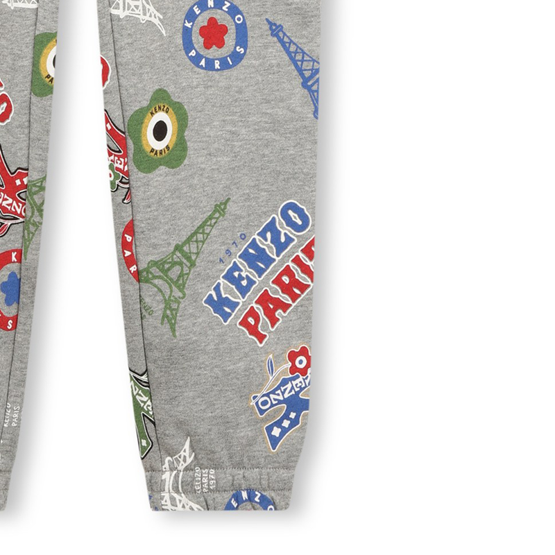 Cal&ccedil;as de jogging em molet&atilde;o KENZO KIDS 
                        BOY