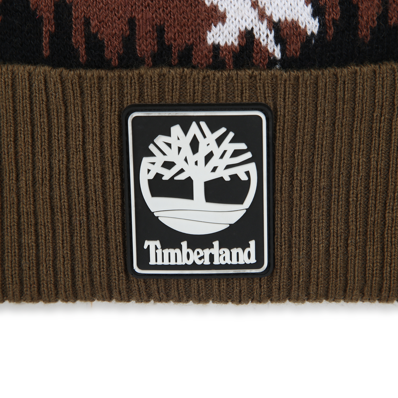 Gorro de algodão e lã TIMBERLAND 
                    BOY