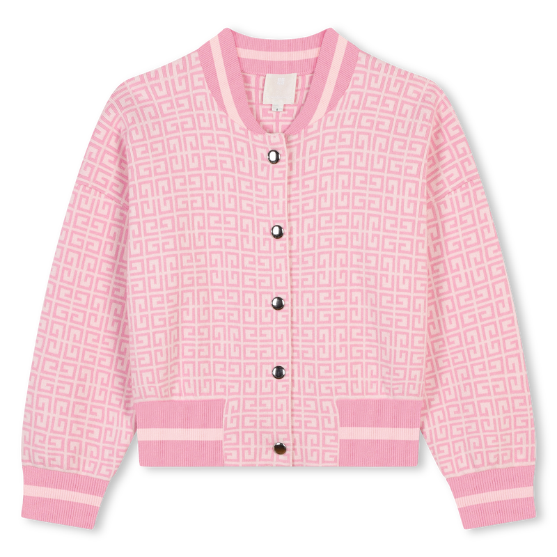 Cardigã de algodão e caxemira GIVENCHY 
                    GIRL