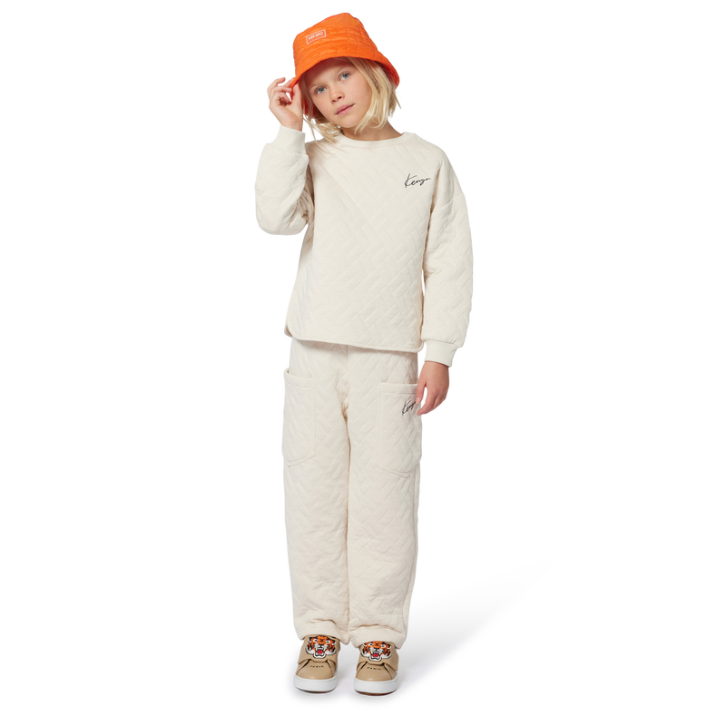 T&ecirc;nis de couro KENZO KIDS 
                        UNISEX