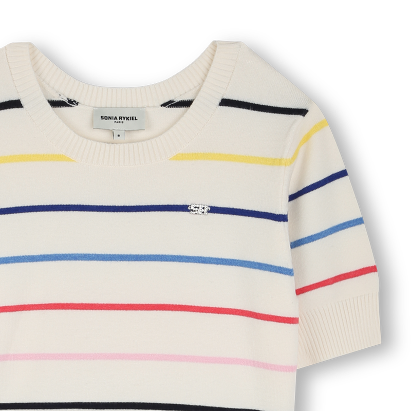 Vestido 2 em 1 com log&oacute;tipo SONIA RYKIEL 
                        GIRL