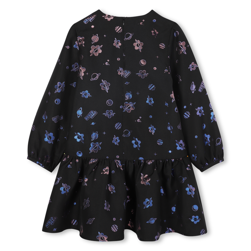 Vestido de manga comprida KENZO KIDS 
                    GIRL