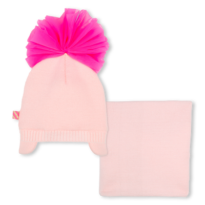 Conjunto de gorro e écharpe BILLIEBLUSH GIRL