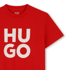 Camiseta de mangas curtas HUGO 
                    MENINO