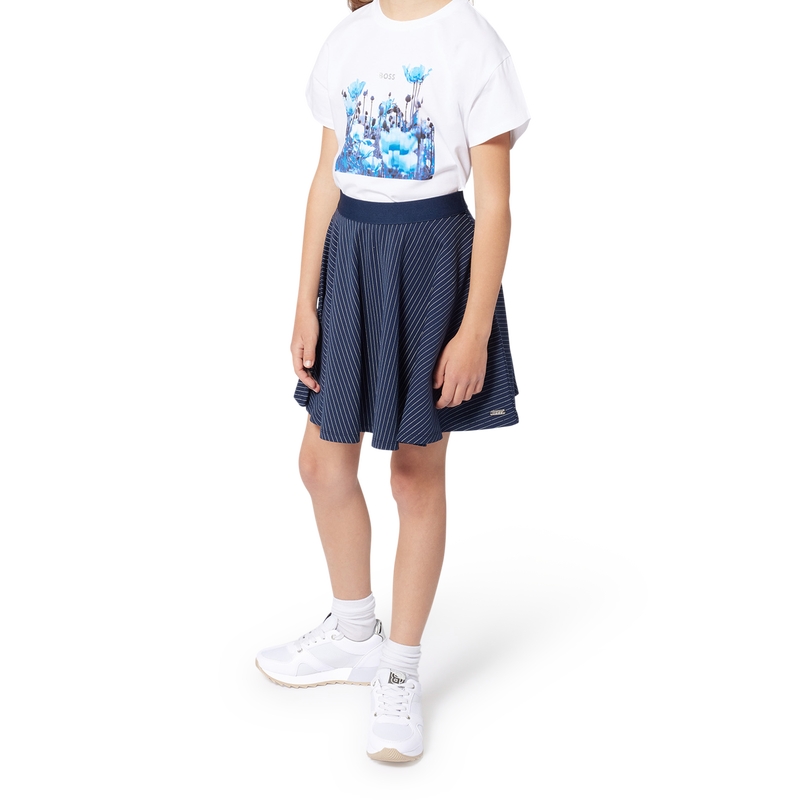 T-shirt de mangas curtas BOSS 
                        MENINA