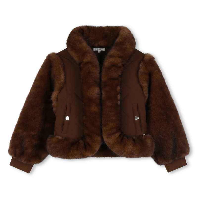Jaqueta de fleece macio CHLOE 
                        GIRL