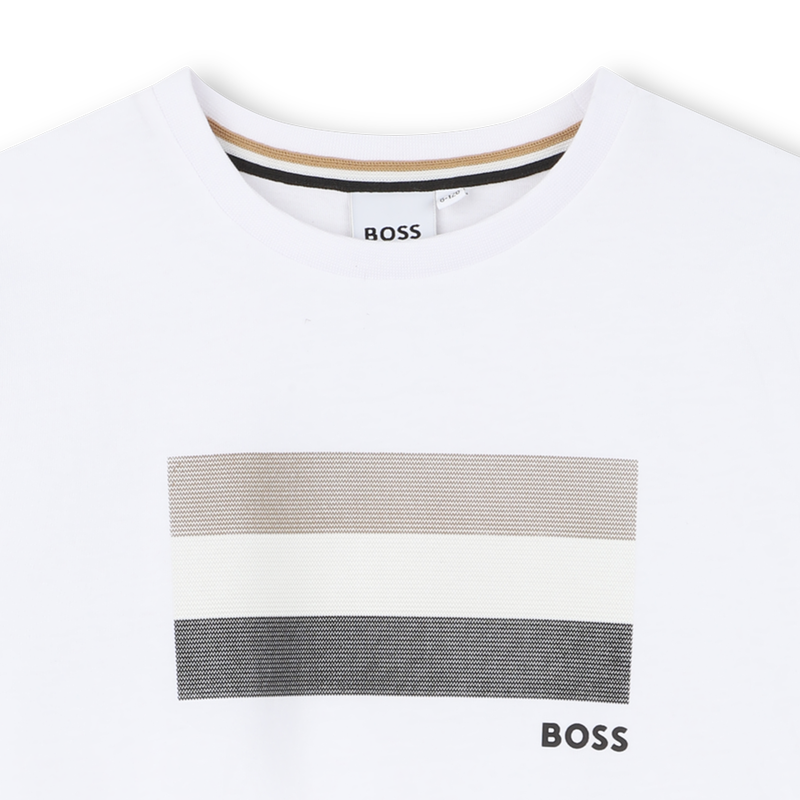 T-SHIRT DE MANGA CURTA BOSS 
                        BOY