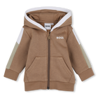 Cardigan  com capuz, BISCOITO, hi-res
