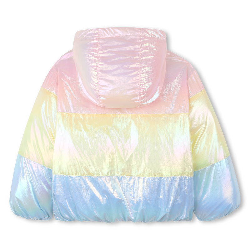 Jaqueta tricolor com capuz BILLIEBLUSH 
                    GIRL