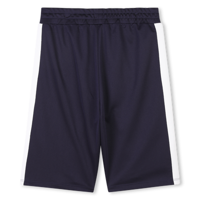 Bermudas com sigla da marca KENZO KIDS UNISEX