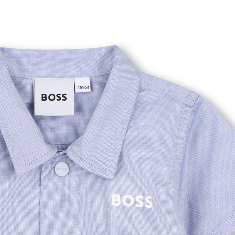 CONJUNTO DE CAMISA + CAL&Ccedil;&Otilde;ES BOSS 
                        BOY