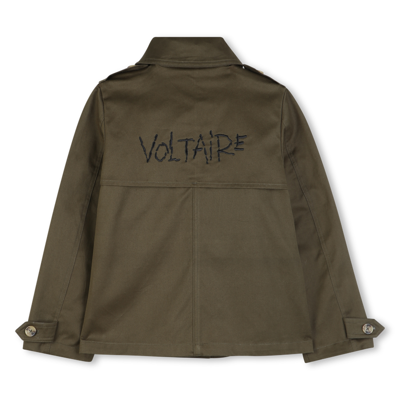 TRENCH COAT CURTO DE PEITO DUPLO ZADIG & VOLTAIRE 
                        GIRL