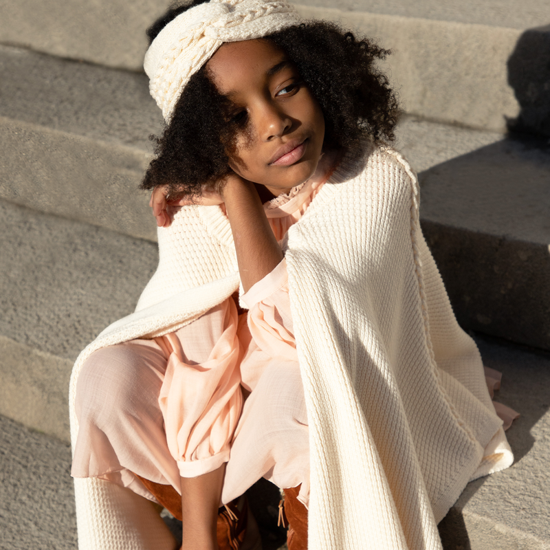 Vestido de cerimónia em lã CHLOE 
                    GIRL