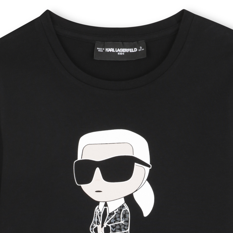 Camiseta de manga comprida KARL LAGERFELD KIDS 
                        GIRL