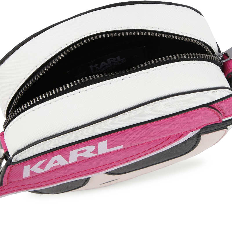 Bolsa de m&atilde;o com fecho ajust&aacute;vel KARL LAGERFELD KIDS 
                        GIRL