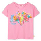 T-shirt com estampado BILLIEBLUSH 
                    GIRL
