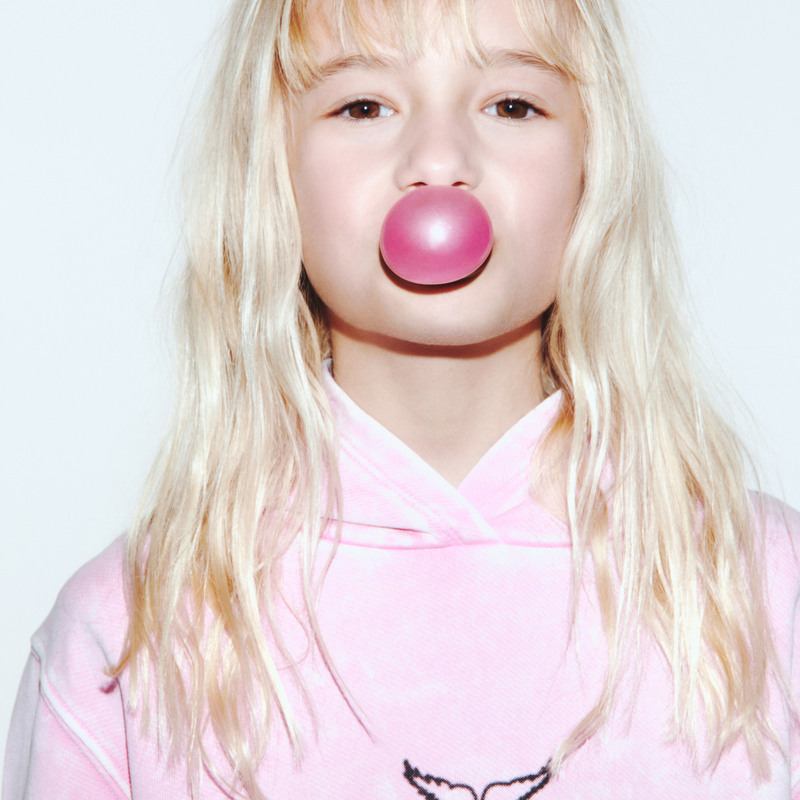 Sweatshirt com capuz ZADIG & VOLTAIRE 
                    GIRL