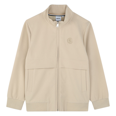 Sweatshirt com fecho lisa BOSS BOY