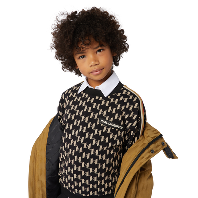Sweatshirt estampada KARL LAGERFELD KIDS BOY