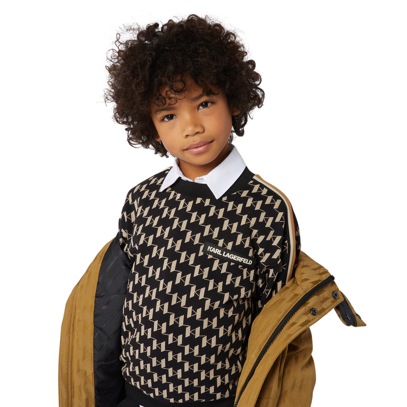 Printed Sweatshirt KARL LAGERFELD KIDS 
                    BOY