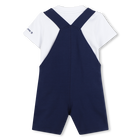 Conjunto t-shirt e jardineiras TIMBERLAND 
                    MENINO